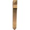 Ekena Millwork Imperial Arts & Crafts Rough Sawn Bracket, Western Red Cedar, 6"W x 40"D x 48"H BKT06X40X48IMP03RWR - alternate 4